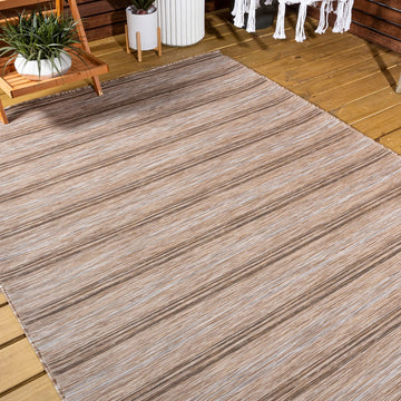 Bo Modern Farmhouse Wide Stripe Area Rug